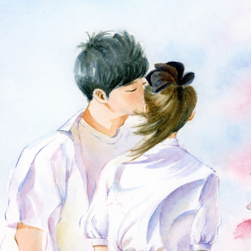 stolen kiss - closeup 1080